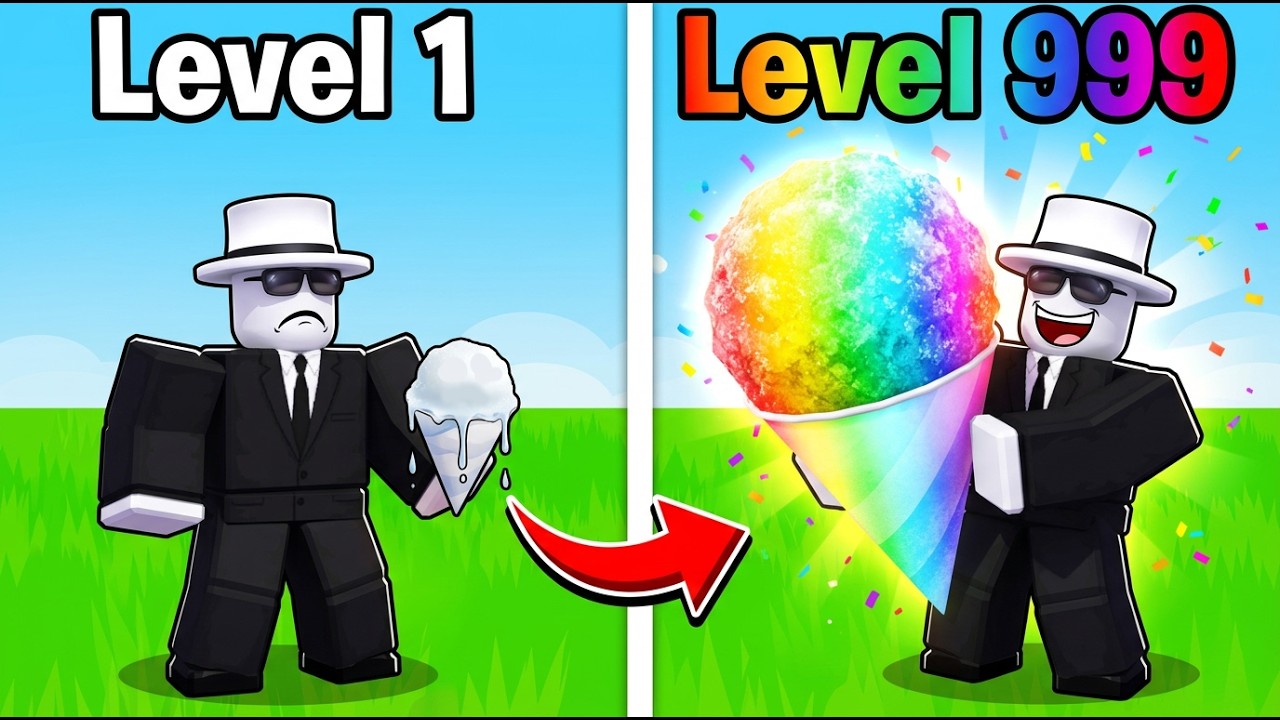 Snowcone Stand Roblox gameplay screenshot